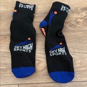 Sky High Sports Tramponline socks with sticky bottom
